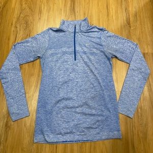 Women’s Nike Dri-Fit long sleeve 1/4 zip, size medium